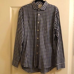 Billy Reid XL checkered button down